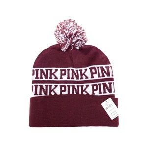 New Beanies Hats Victoria’s Secret Pink One Size